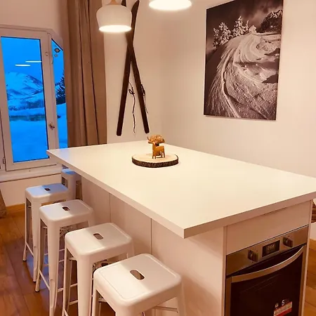 Bel 8p Pied Des Pistes Val Louron Apartment
