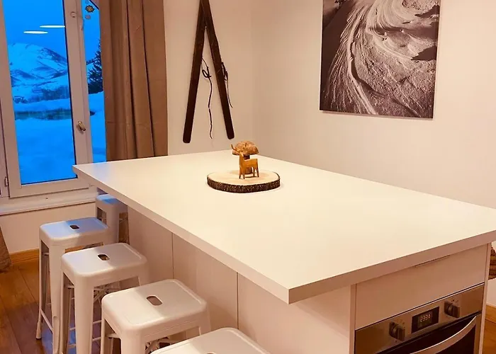 Bel 8p Pied Des Pistes Val Louron Lejlighed